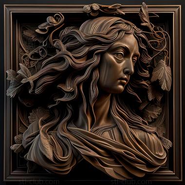 3D model sandro botticelli (STL)